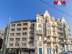 Pronájem bytu 3+1, Praha - Nové Město, Masarykovo nábřeží, 110 m2