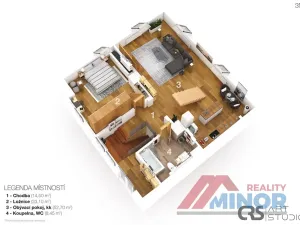 Pronájem bytu 3+kk, Slaný, Soukenická, 118 m2