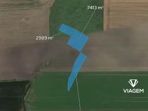 Prodej podílu pole, Jabkenice, 3422 m2