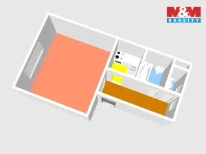 Prodej bytu 1+kk, Čáslav - Čáslav-Nové Město, Boženy Němcové, 33 m2