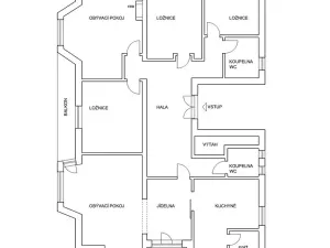 Pronájem bytu 5+1, Karlovy Vary, Krále Jiřího, 180 m2