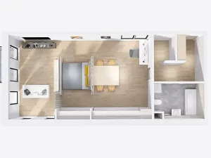 Pronájem bytu 1+kk, Jablonec nad Nisou, Krkonošská, 62 m2