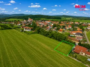 Prodej pozemku pro bydlení, Krásná Hora nad Vltavou, 1233 m2
