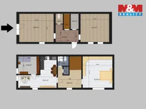 Prodej rodinného domu, Libice nad Cidlinou, Husova, 136 m2