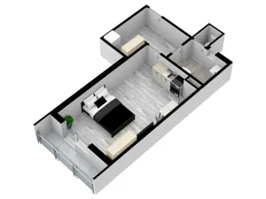 Prodej bytu 1+kk, Brno, Příční, 31 m2