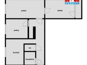 Prodej bytu 3+1, Jirkov, SNP, 76 m2