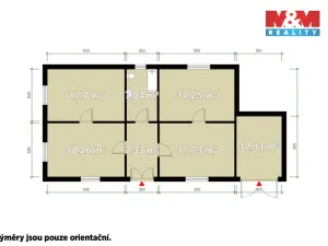 Prodej rodinného domu, Chocenice - Zhůř, 145 m2