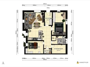 Prodej bytu 3+kk, Liberec, Havraní, 75 m2