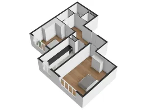 Prodej bytu 2+1, České Budějovice, J. Š. Baara, 61 m2