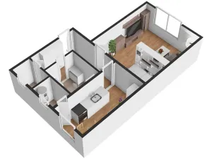 Pronájem bytu 1+1, České Budějovice, Pražská tř., 38 m2