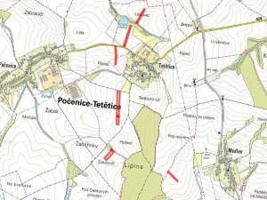 Prodej pole, Počenice-Tetětice, 37733 m2