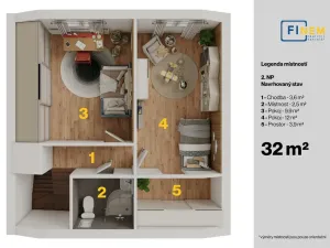 Prodej rodinného domu, Všestudy, 85 m2