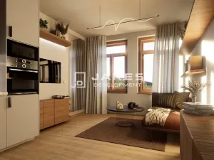 Prodej bytu 2+kk, Praha - Smíchov, Grafická, 35 m2