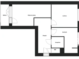 Prodej bytu 2+1, Brno - Židenice, Souběžná, 57 m2