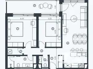 Prodej bytu 3+kk, Savudrija, Chorvatsko, 83 m2