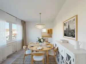 Pronájem atypického bytu, Praha - Vokovice, Na dlouhém lánu, 73 m2