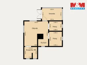 Prodej chaty, Cheb - Podhoří, 34 m2