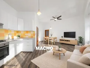 Pronájem bytu 3+kk, Praha - Vršovice, Černomořská, 70 m2