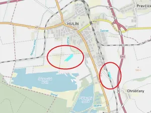 Prodej pole, Hulín, 35461 m2