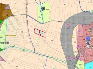 Prodej podílu pole, Jenišovice, 1656 m2