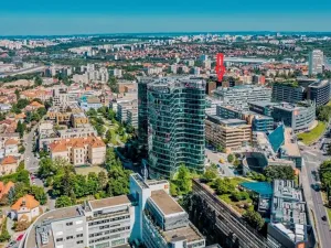 Pronájem kanceláře, Praha - Michle, Za Brumlovkou, 599 m2