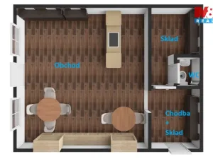 Prodej obchodního prostoru, Kladno - Kročehlavy, Vrchlického, 163 m2