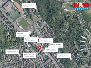Pronájem bytu 2+1, Ústí nad Labem - Klíše, Vilová Ulička, 61 m2