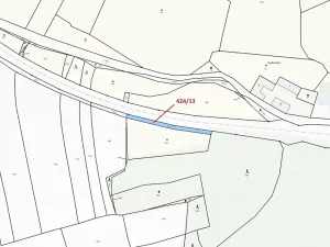 Dražba pozemku, Nerestce, 392 m2