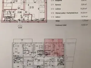 Pronájem bytu 2+kk, Klatovy, Cibulkova, 56 m2