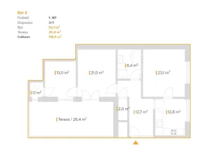 Prodej činžovního domu, Nová Ves, 217 m2
