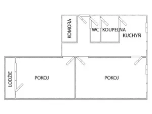 Prodej bytu 2+1, Chomutov, Březenecká, 68 m2