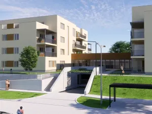 Pronájem bytu 2+kk, Slavkov u Brna, Nerudova, 49 m2