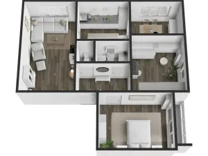 Prodej bytu 4+1, Bezdědovice, 76 m2