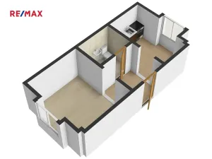 Prodej bytu 1+1, Jeseník, Kostelní, 24 m2