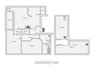 Prodej bytu 4+kk, Nymburk, Masarykova, 129 m2