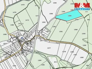 Prodej pole, Velečín, 23308 m2