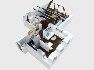 Prodej bytu 2+kk, Janov nad Nisou - Hrabětice, 47 m2