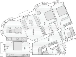 Pronájem bytu 4+kk, Praha - Vinohrady, Laubova, 170 m2
