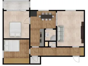 Prodej bytu 3+1, Jihlava, S. K. Neumanna, 70 m2