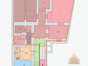 Pronájem komerční, Praha, Pařížská, 105 m2