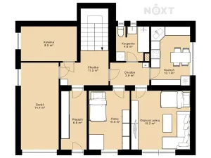 Prodej bytu 2+1, Husinec, Žižkova, 44 m2