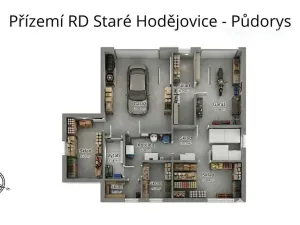 Prodej rodinného domu, Staré Hodějovice, Na Vyhlídce, 181 m2