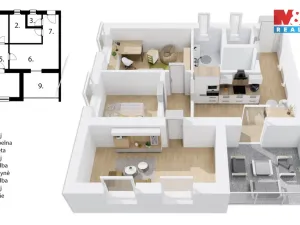 Prodej činžovního domu, Praha - Troja, Písečná, 58 m2