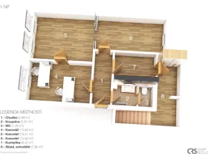 Prodej ubytování, Praha - Hostivař, Hostivařská, 153 m2