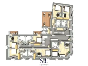 Prodej ubytování, Osečná, Svatovítské náměstí, 1005 m2