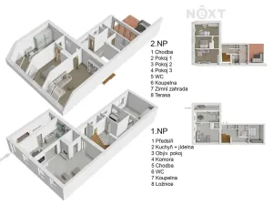 Prodej rodinného domu, Hostěrádky-Rešov, 176 m2