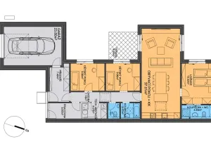 Prodej rodinného domu, Praha - Horní Počernice, Krotitelů, 136 m2