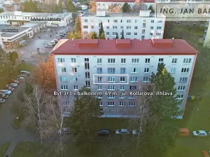 Prodej bytu 3+1, Jihlava, Kollárova, 69 m2