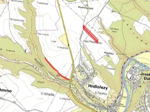 Prodej pole, Hrdlořezy, 23622 m2