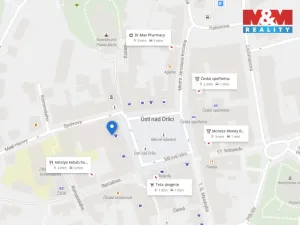 Pronájem kanceláře, Ústí nad Orlicí, Mírové nám., 200 m2